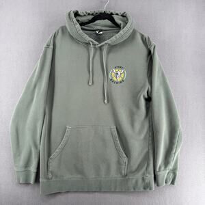 Stone Brewing Hoodie Mens L Green Blazingly Fresh 420 San Diego California IPA